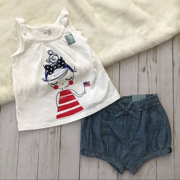baby gap 4th of july